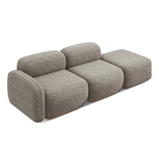  Ailani nyitott kanapé - jobb taupe színben