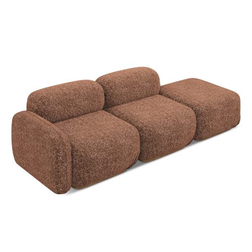  Ailani nyitott kanapé - jobb terracotta színben