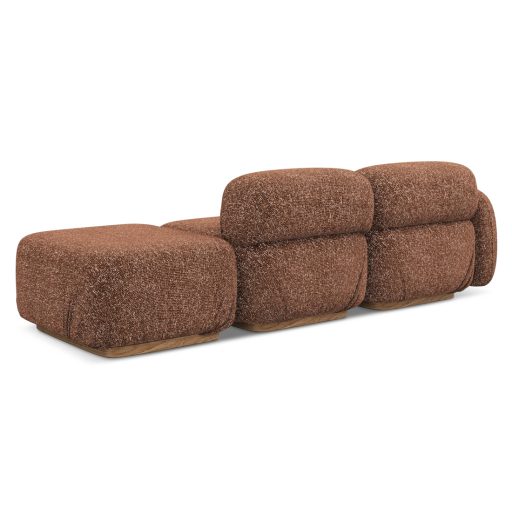  Ailani nyitott kanapé - jobb terracotta színben