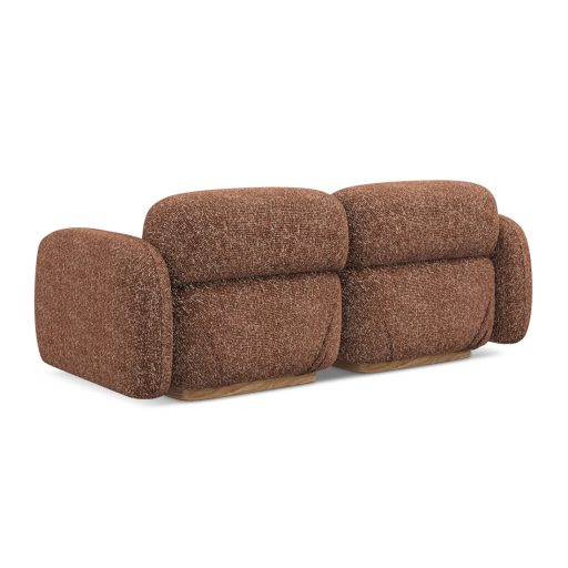  Ailani 3 személyes kanapé - moduláris terracotta színben
