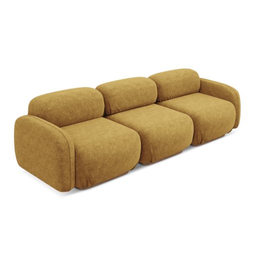  Ailani 4 személyes kanapé mustár színben
