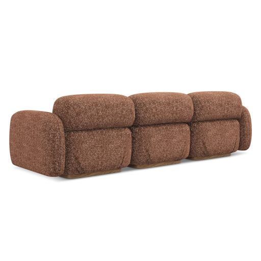  Ailani 4 személyes kanapé terracotta színben