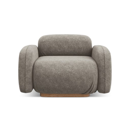 Ailani fotel taupe színben