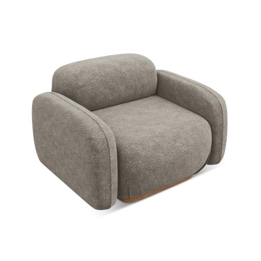 Ailani fotel taupe színben
