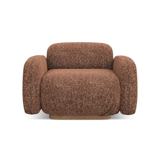 Ailani fotel terracotta színben
