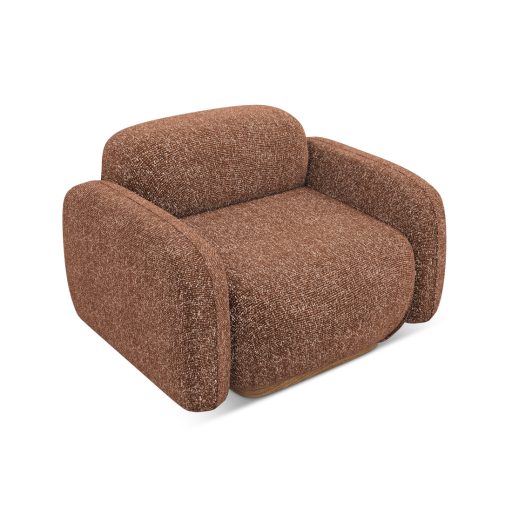 Ailani fotel terracotta színben