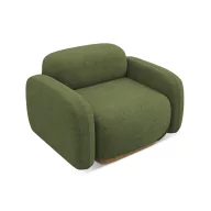Ailani fotel olívazöld színben