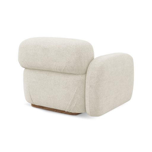 Ailani fotel modul 1 karfával bal - 95x95x73 pearl (gyöngy) színben