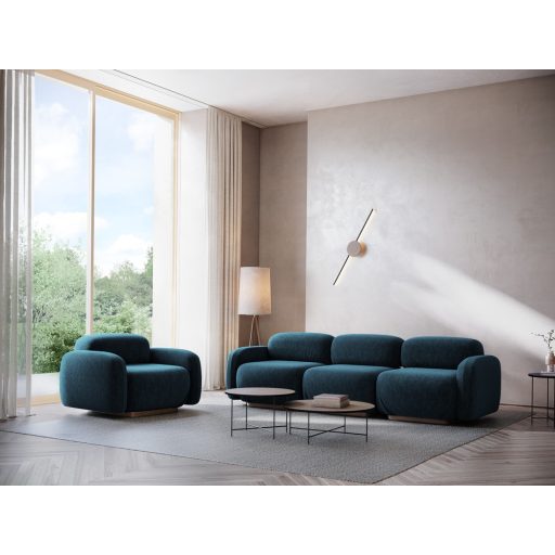  Ailani fotel modul 1 karfával jobb - 95x95x73 királykék színben