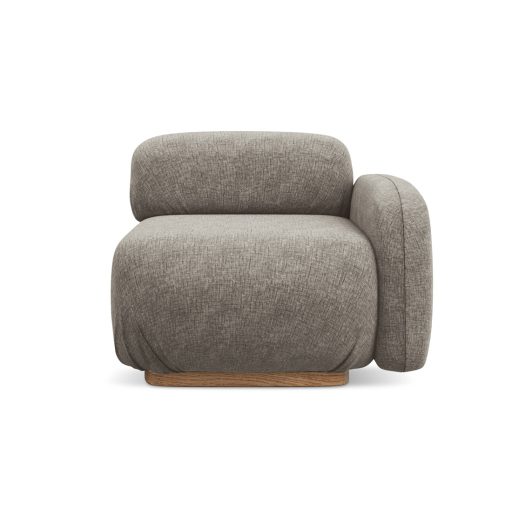  Ailani fotel modul 1 karfával jobb - 95x95x73 taupe színben
