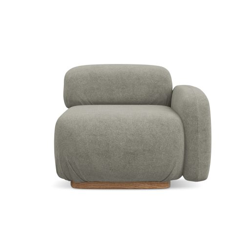  Ailani fotel modul 1 karfával jobb - 95x95x73 taupe színben