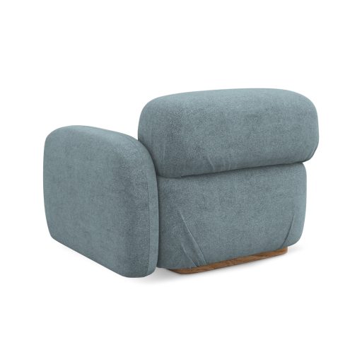  Ailani fotel modul 1 karfával jobb - 95x95x73 farmerkék színben