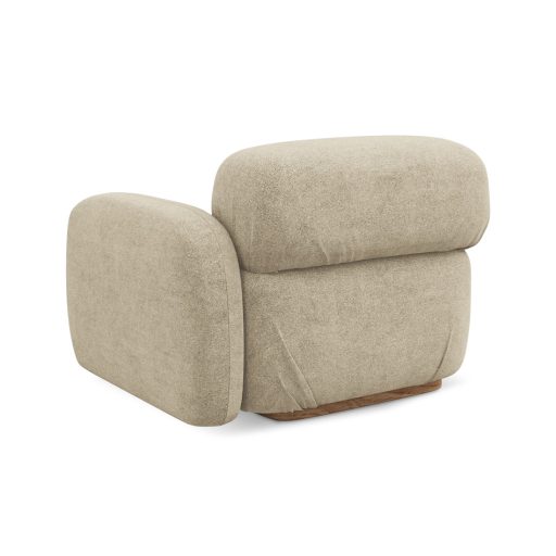  Ailani fotel modul 1 karfával jobb - 95x95x73 bézs színben