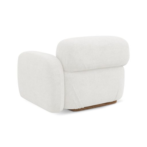  Ailani fotel modul 1 karfával jobb - 95x95x73 fehér színben