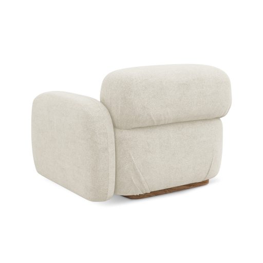  Ailani fotel modul 1 karfával jobb - 95x95x73 pearl (gyöngy) színben