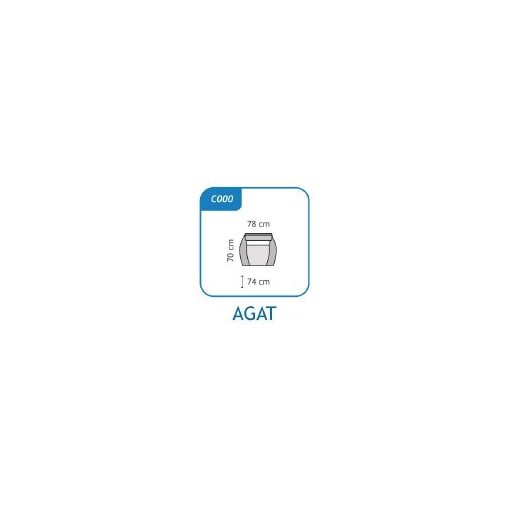Agat fotel Arizona huzat - kanape-shop.hu