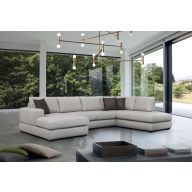   Alano U-alakú sarok ülőgarnitúra 159 cm X 358 cm X 219 cm - jobbos