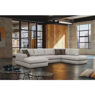   Alano U-alakú sarok ülőgarnitúra 159 cm X 358 cm X 219 cm - jobbos