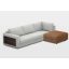 Allente sarokgarnitúra 304 cm x 194 cm - jobbos