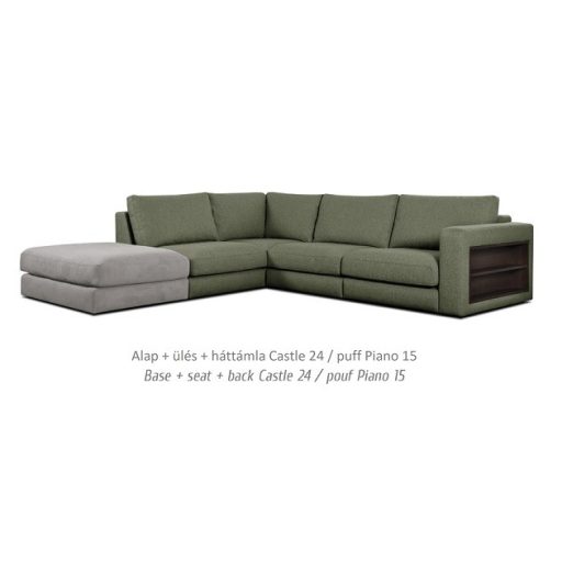 Allente sarokgarnitúra 282 cm x 304 cm - balos
