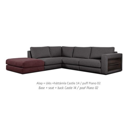 Allente sarokgarnitúra 282 cm x 304 cm - balos