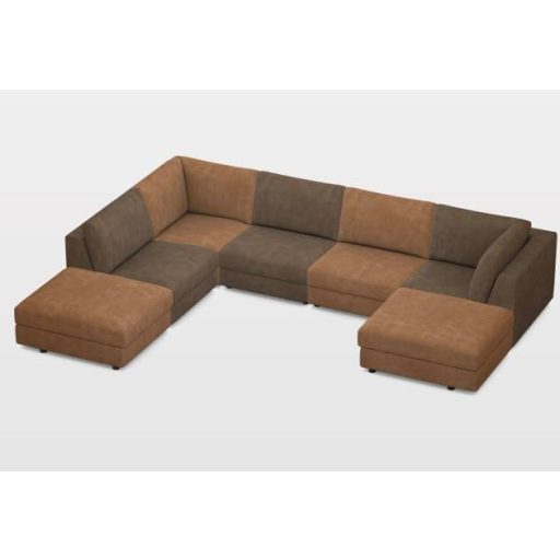 Allente U-alakú sarokgarnitúra 282 cm x 388 cm x 194 cm - balos