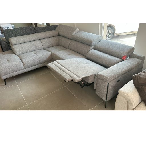 Amira relax sarokkanapé kanapé greige színben AquaClean Fabia03