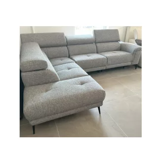   Amira relax sarokkanapé kanapé greige színben AquaClean Fabia16