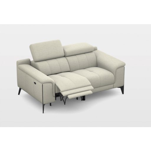 Amira 2 személyes kanapé 2 karral - Elektromos Relax funkció bal oldalon