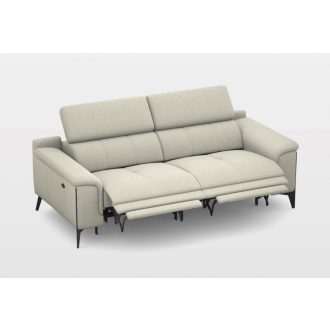   Amira 3 személyes kanapé 2 karral - Elektromos Relax funkció 2 oldalon