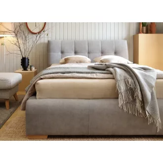   Aston kárpitozott ágy - 106 cm magas fejvéggel - 180 X 200 fekvőfelület