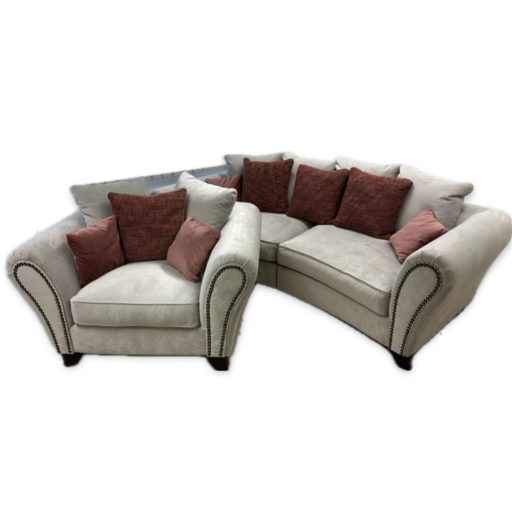 Bayamo kanapé+fotel szett Dolce10 világosszürke színben kiállítási kedvezménnyel