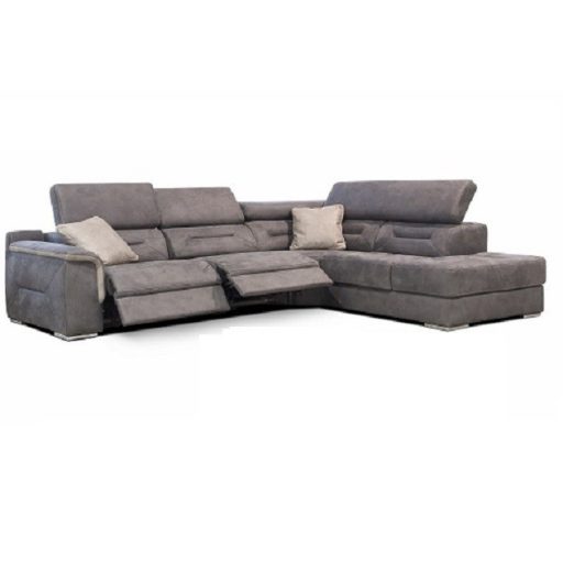 Beaumont 2 elektromos relax sarokgarnitúra - 296 cm X 235 cm - jobbos
