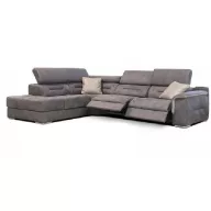   Beaumont 2 elektromos relax sarokgarnitúra - 296 cm X 235 cm - balos