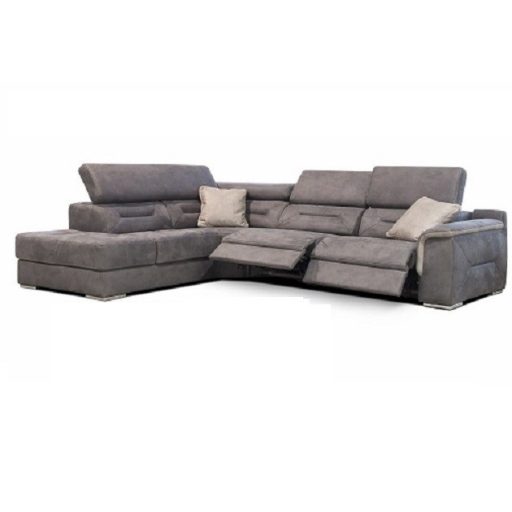 Beaumont 2 elektromos relax sarokgarnitúra - 296 cm X 235 cm - balos