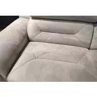  Beaumont 2 elektromos relax sarokgarnitúra - 296 cm X 235 cm - balos