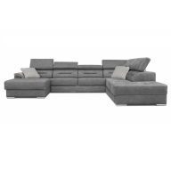   Beaumont U-alakú ágyazható sarokgarnitúra ágyneműtartós - 170 cm X 369 cm X 226 cm - jobbos
