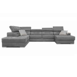   Beaumont U-alakú ágyazható sarokgarnitúra ágyneműtartós - 226 cm X 369 X 170 cm - balos