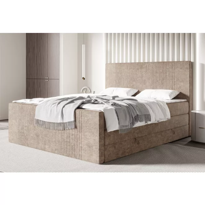 Begiamo boxspring ágy ágyneműtartóval 80 X 200