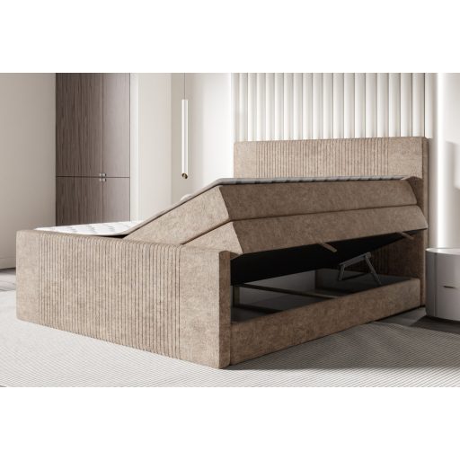 Begiamo boxspring ágy ágyneműtartóval 120 X 200