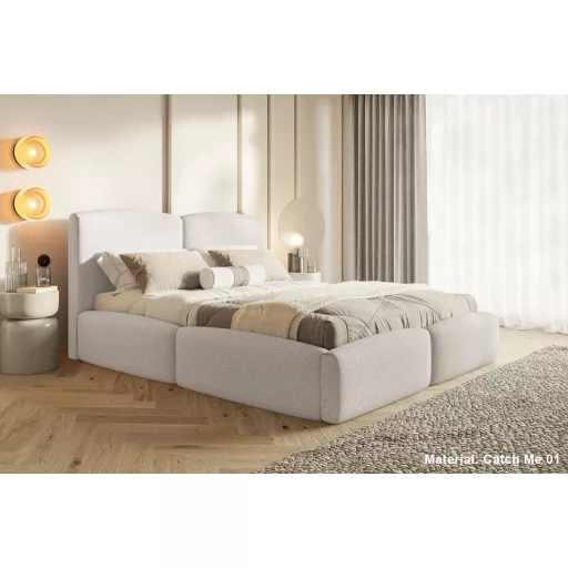 Bellamo ágykeret (keskeny) 200 X 200 fekvőfelület, ágyráccsal és ágyneműtartóval