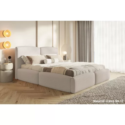 Bellamo ágykeret (keskeny) 200 X 200 fekvőfelület, ágyráccsal és ágyneműtartóval