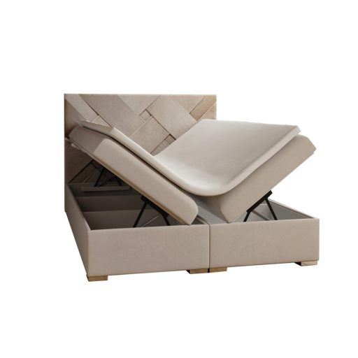 Belzie kontinentális ágy ágyneműtartóval 160 X 200