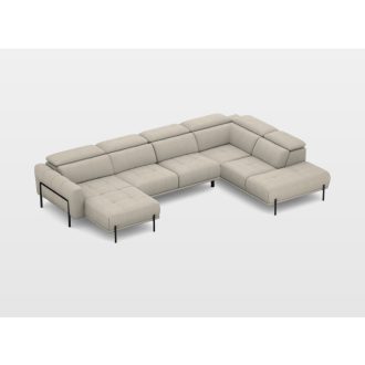  Berg U-alakú sarokgarnitúra 170 cm X 358 cm X 226 cm - jobbos