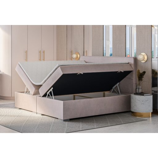 Binetth kontinentális ágy ágyneműtartóval 160 X 200