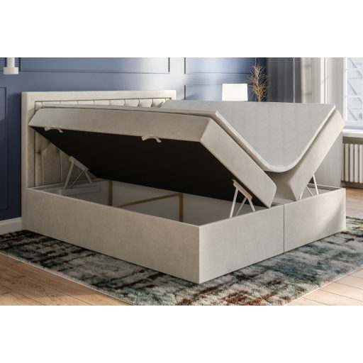 Boomy kontinentális ágy ágyneműtartóval 160 X 200