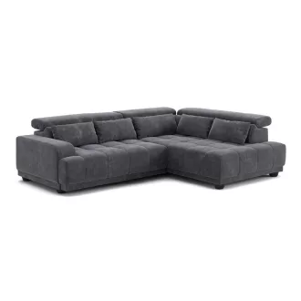   Jade L-alakú sarokkanapé - jobbos - nyitott - 270 cm X 203 cm - elektromosan mélyíthető ülőfelülettel 
