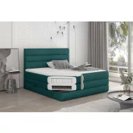   Cade ágyneműtartós boxspring ágy 140 X 200 - hideghab topper