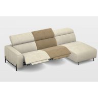   Calais sarokgarnitúra 281 cm X 176 cm - 2 elektromos relax funkcióval - jobb