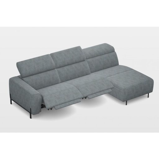 Calais sarokgarnitúra 281 cm X 176 cm - 2 elektromos relax funkcióval - jobb